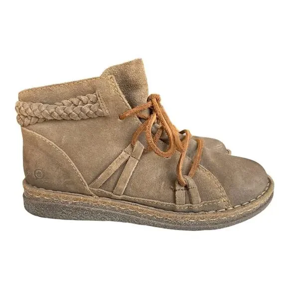 Born | Shoes | Born Calyn Suede Chukka Lace Up Ankle Boot 